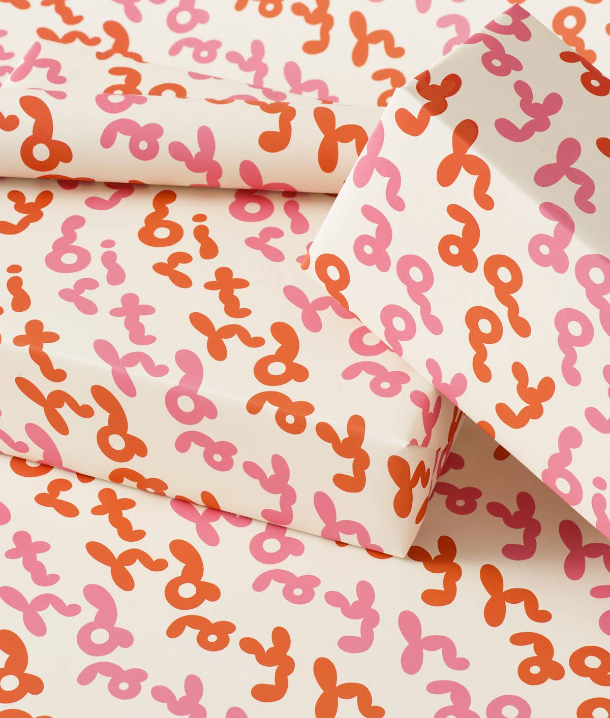 Happy Birthday Bubble Writing Gift Wrap