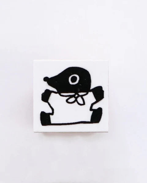 Chibi Yumi Kitagishi Mole Rubber Stamp