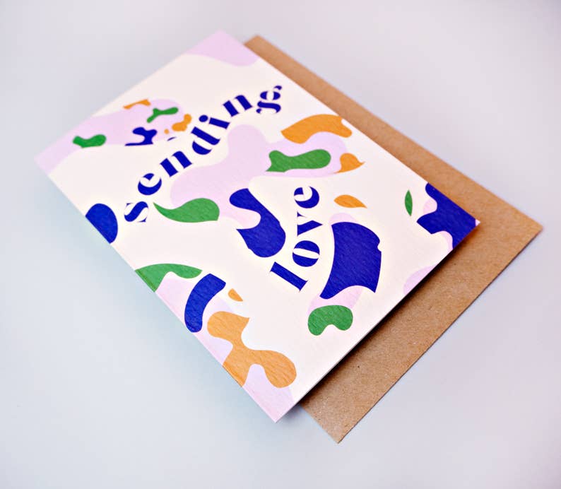 Acacia Sending Love Card