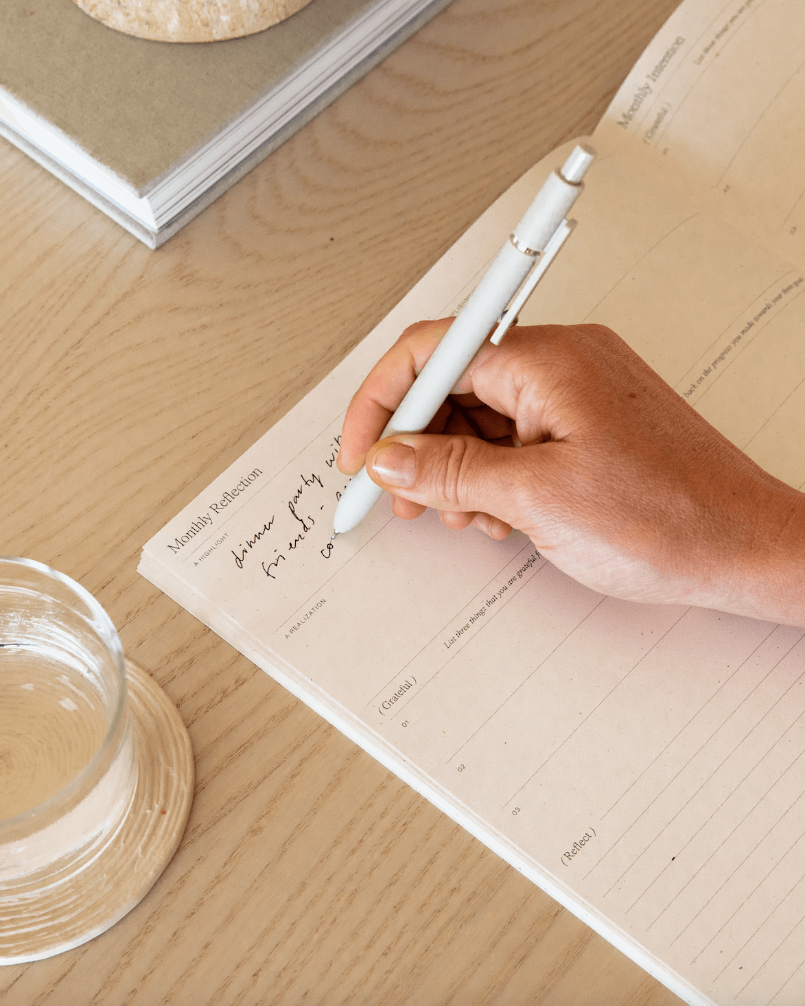 Minimalist Month Planner by Wilde House