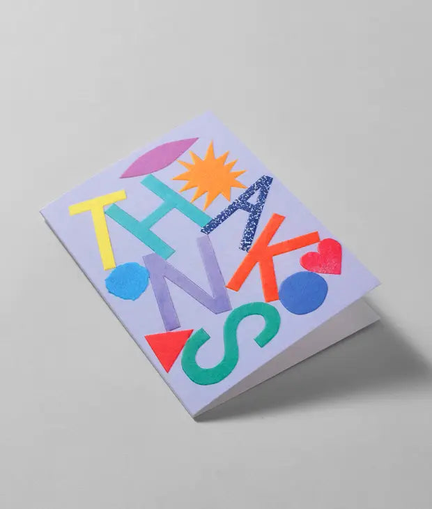 Thanks Embossed Card