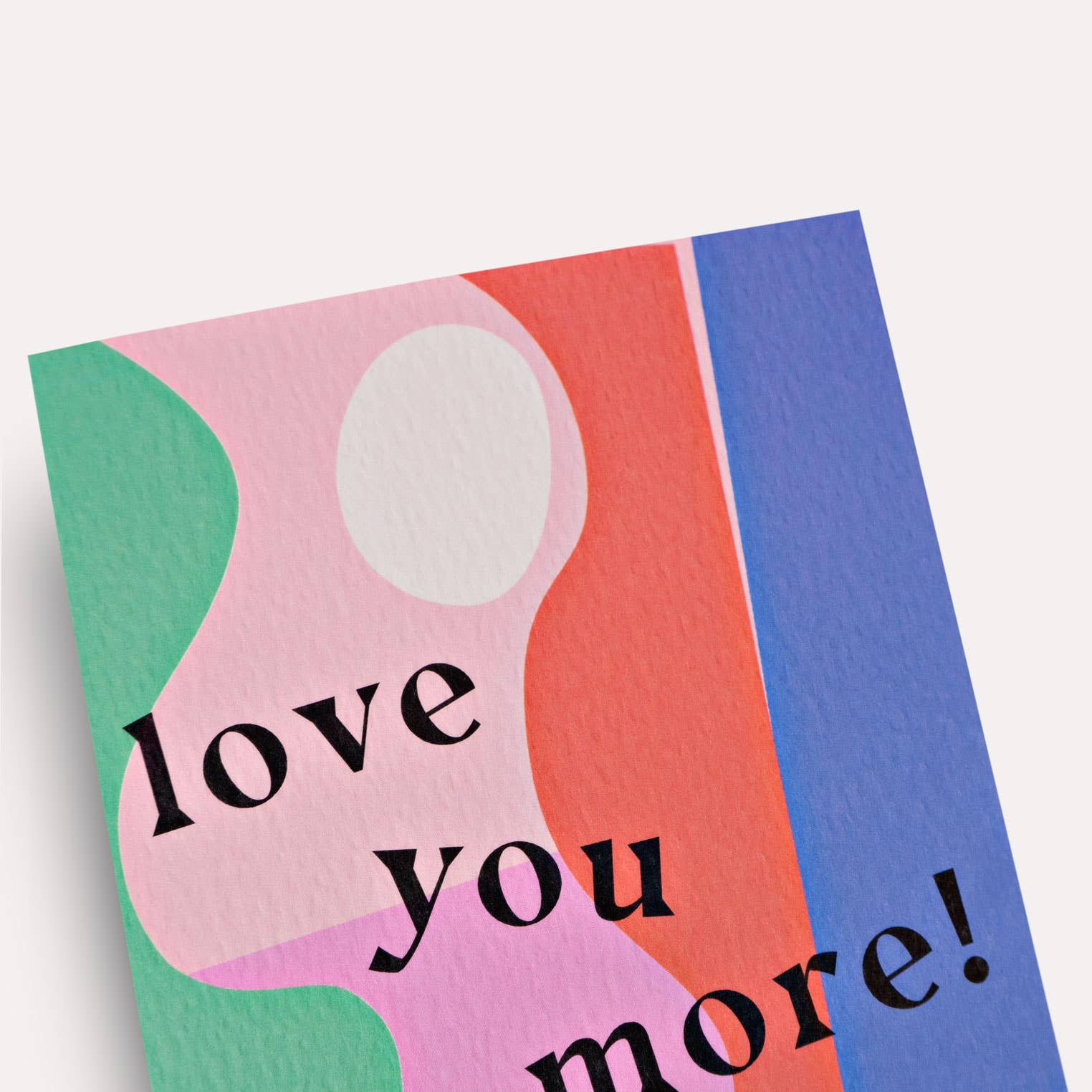 Barcelona Love You More Card