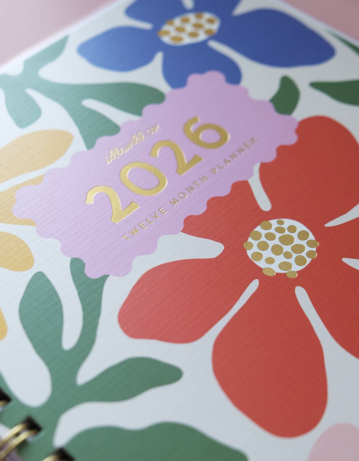 2026 Softcover Planner / Primary Blooms