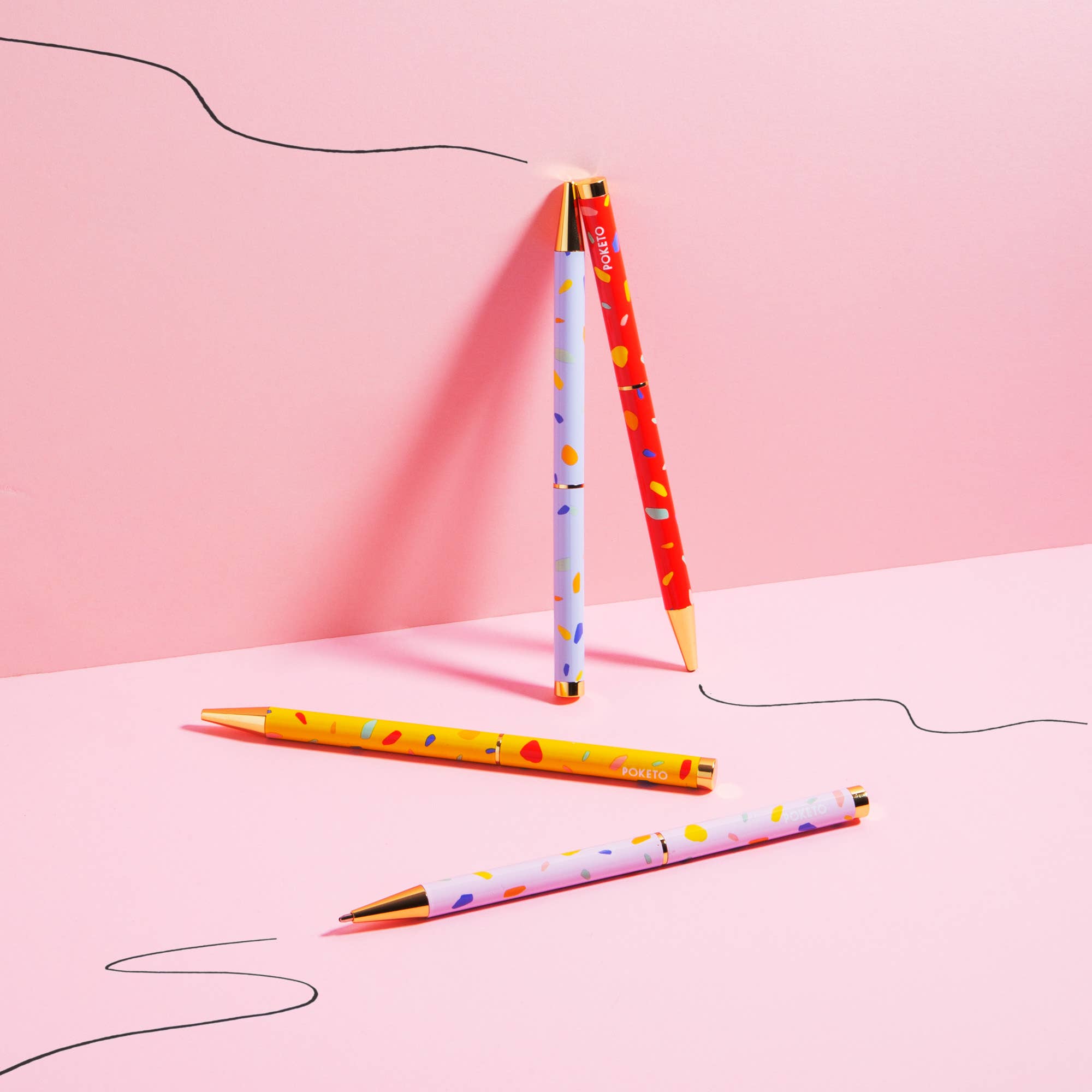 Pattern Twist Pen / Set of 4