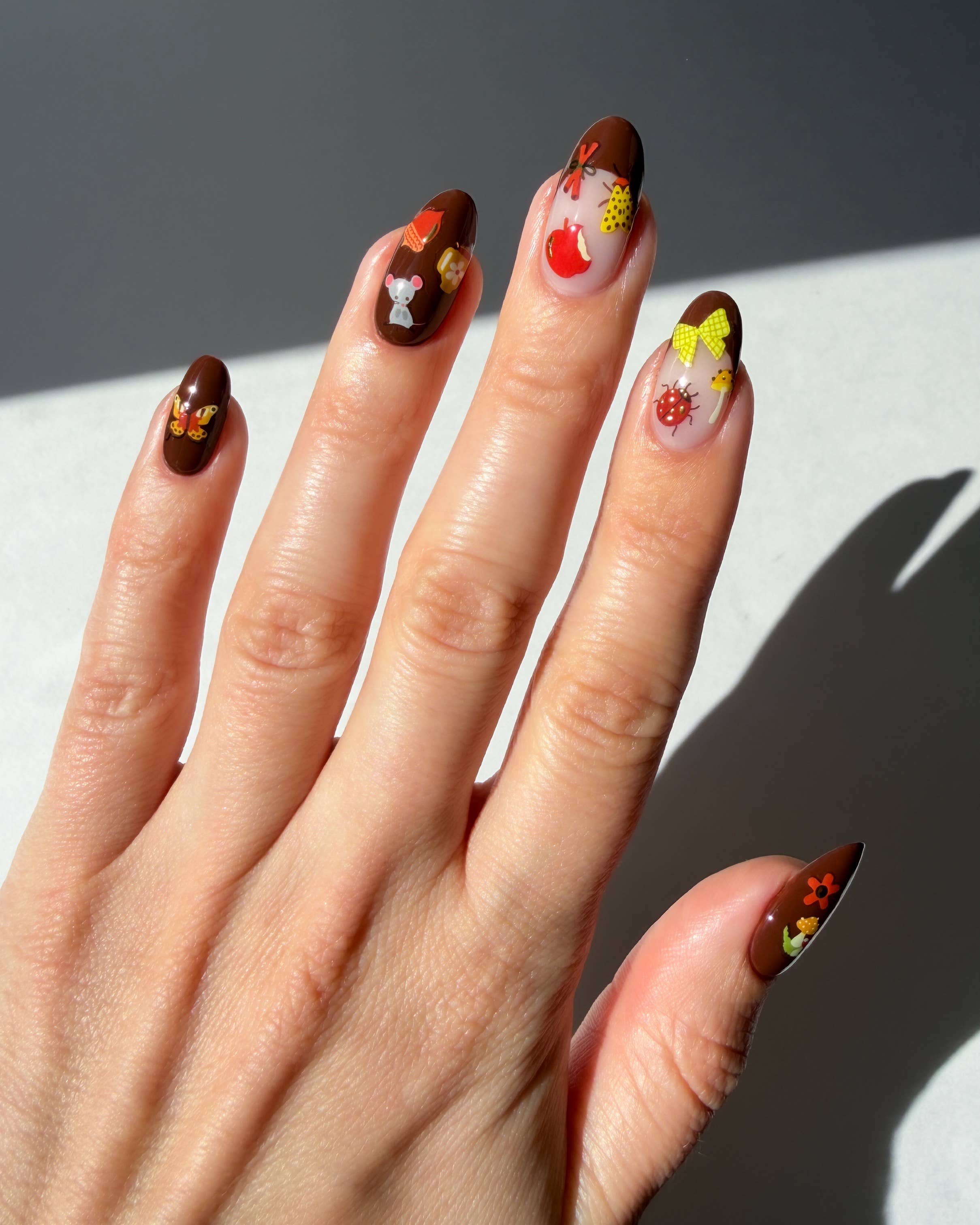 Nail Art Stickers / CINNAMON STICK