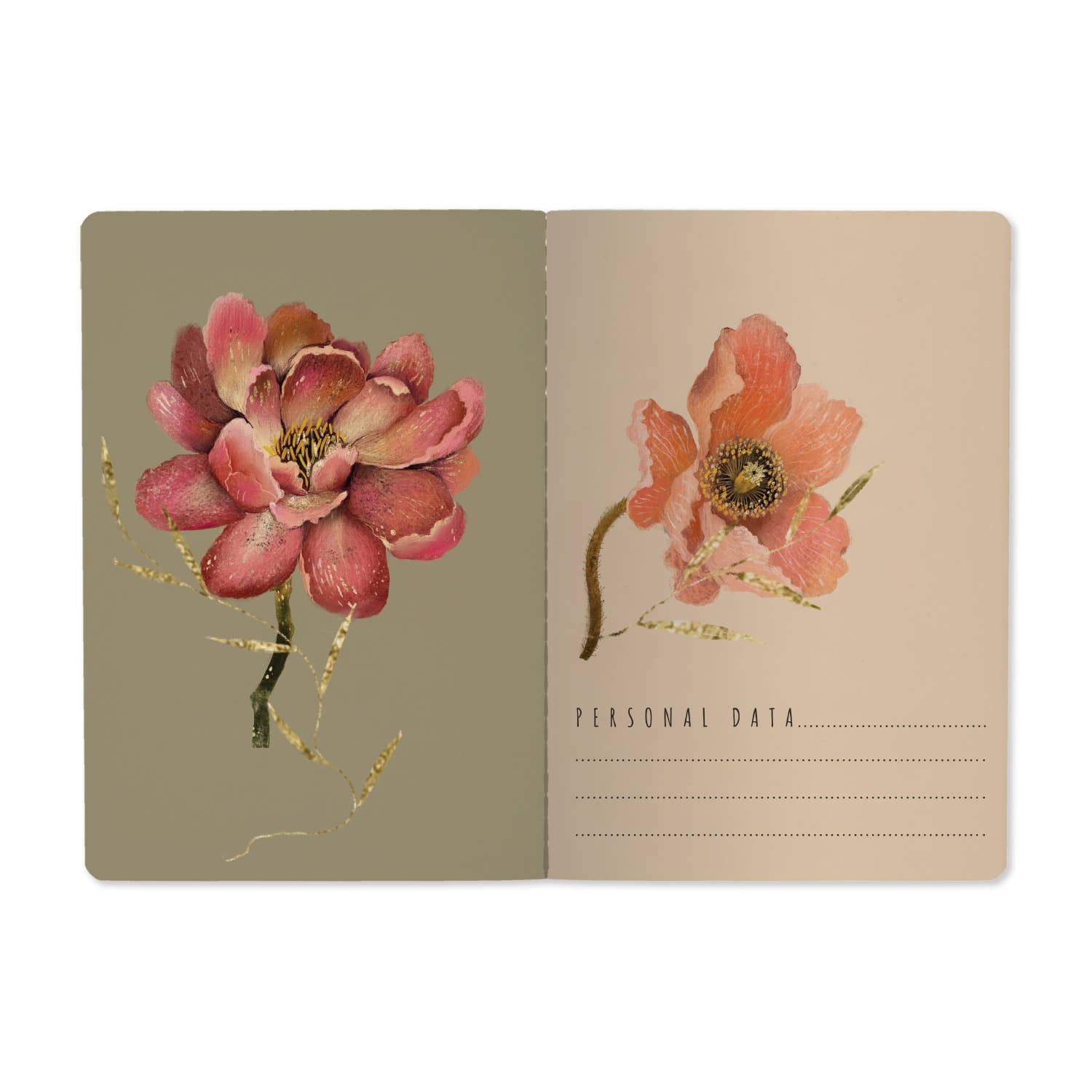 Pink Blossoms A5 Softcover Notebook