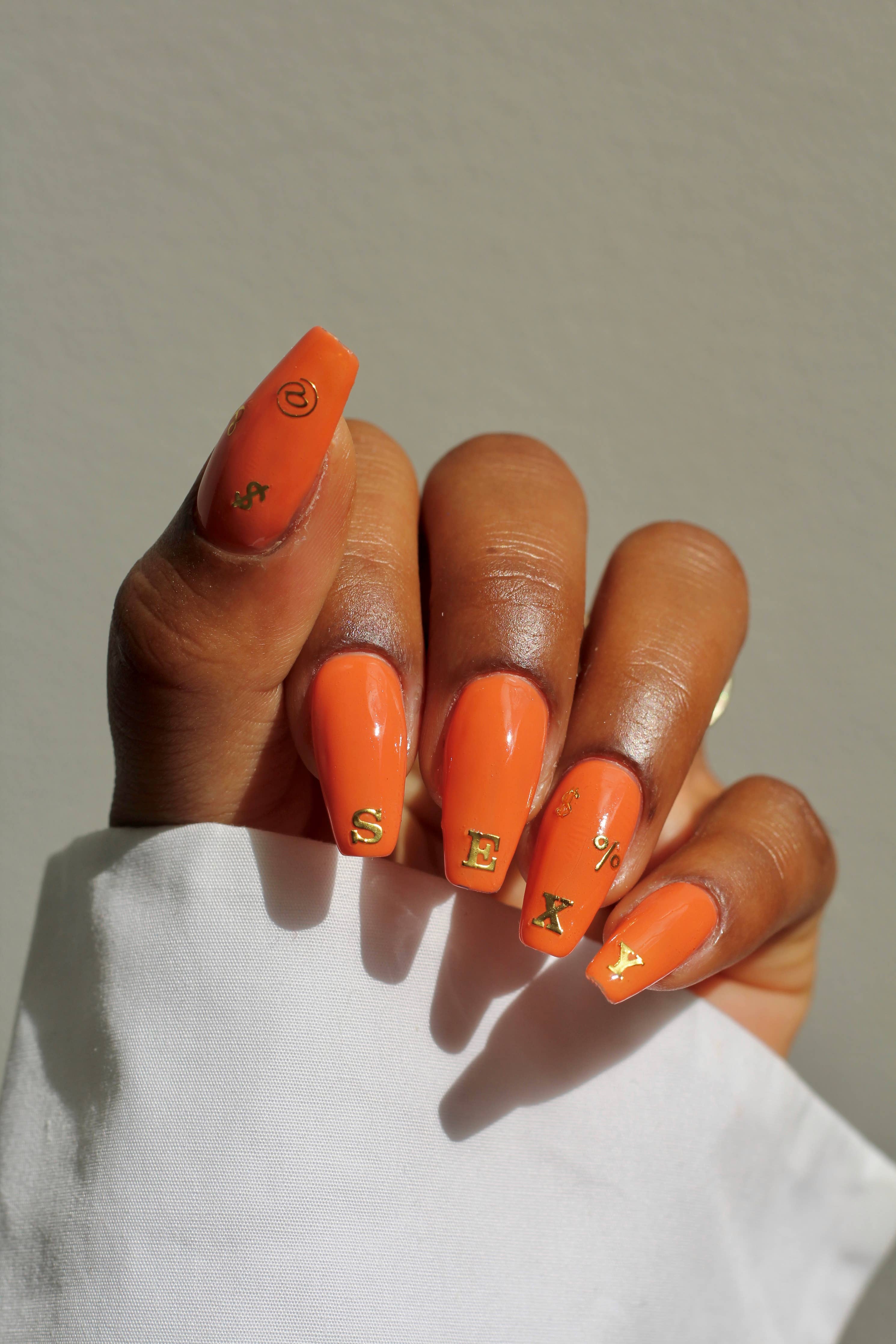 Nail Art Stickers / ABCs