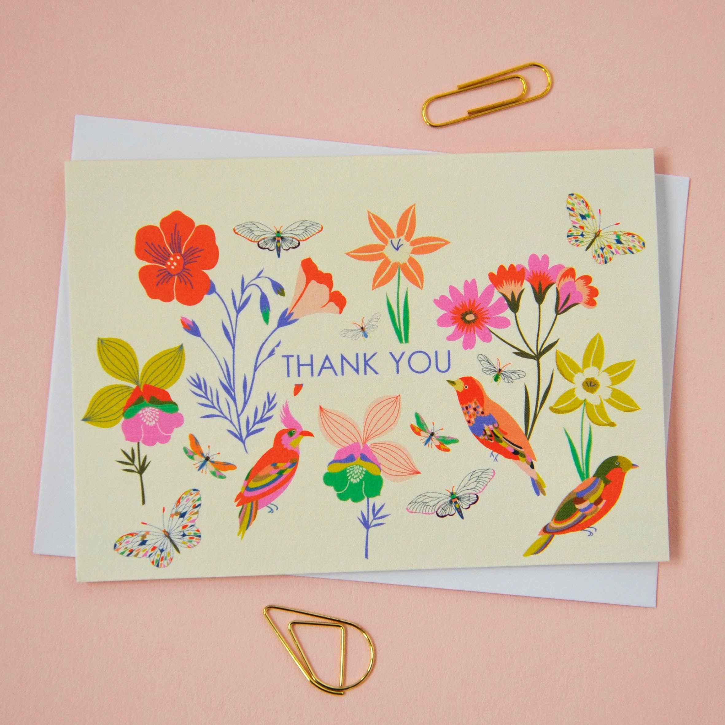 Floral Thank You Notecard Set