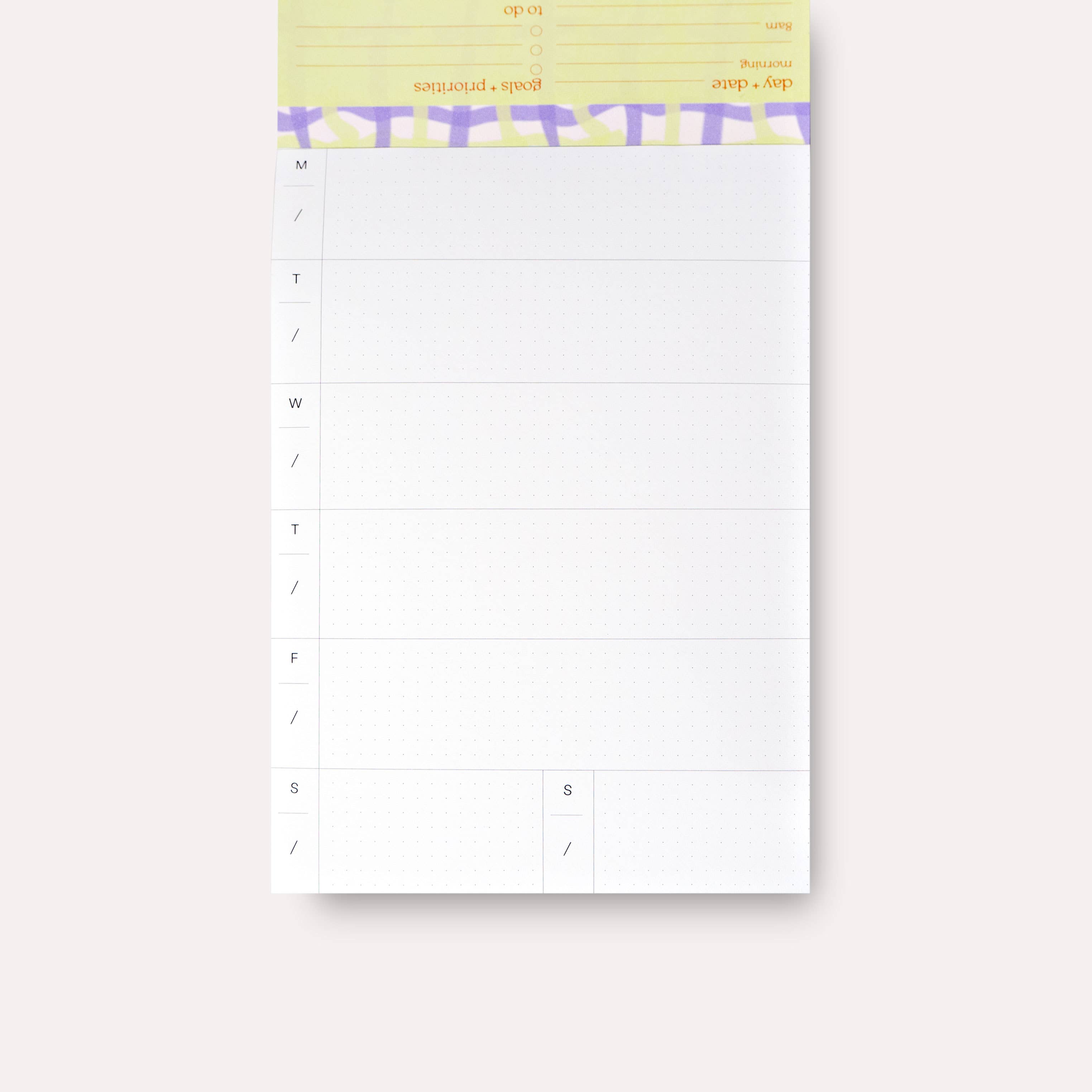 Neroli Daily Planner Pad