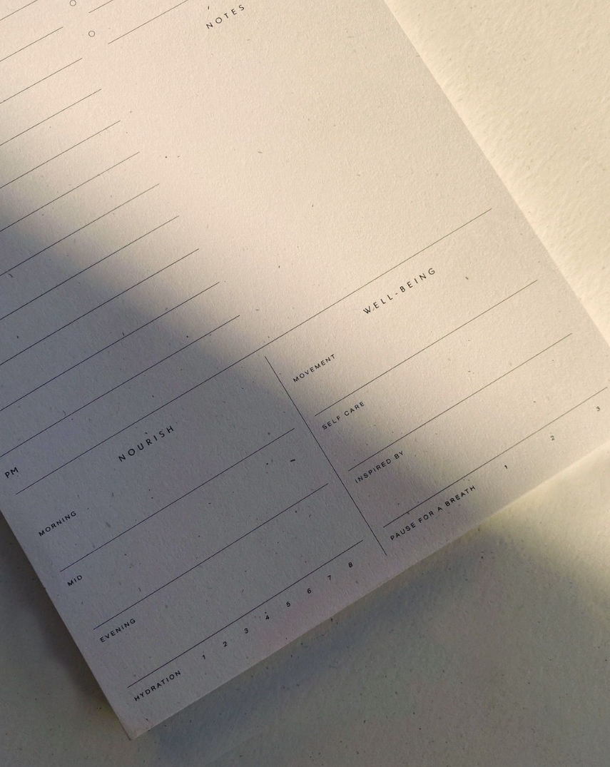 Daily List Pad by Wilde House
