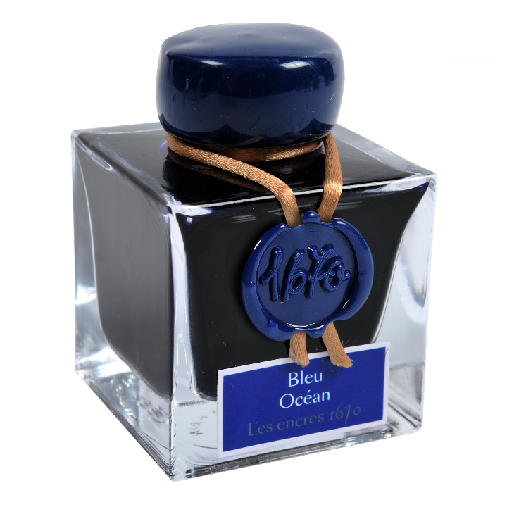Herbin 1670 Ink with Gold Shimmer / 50ml / Various Colors