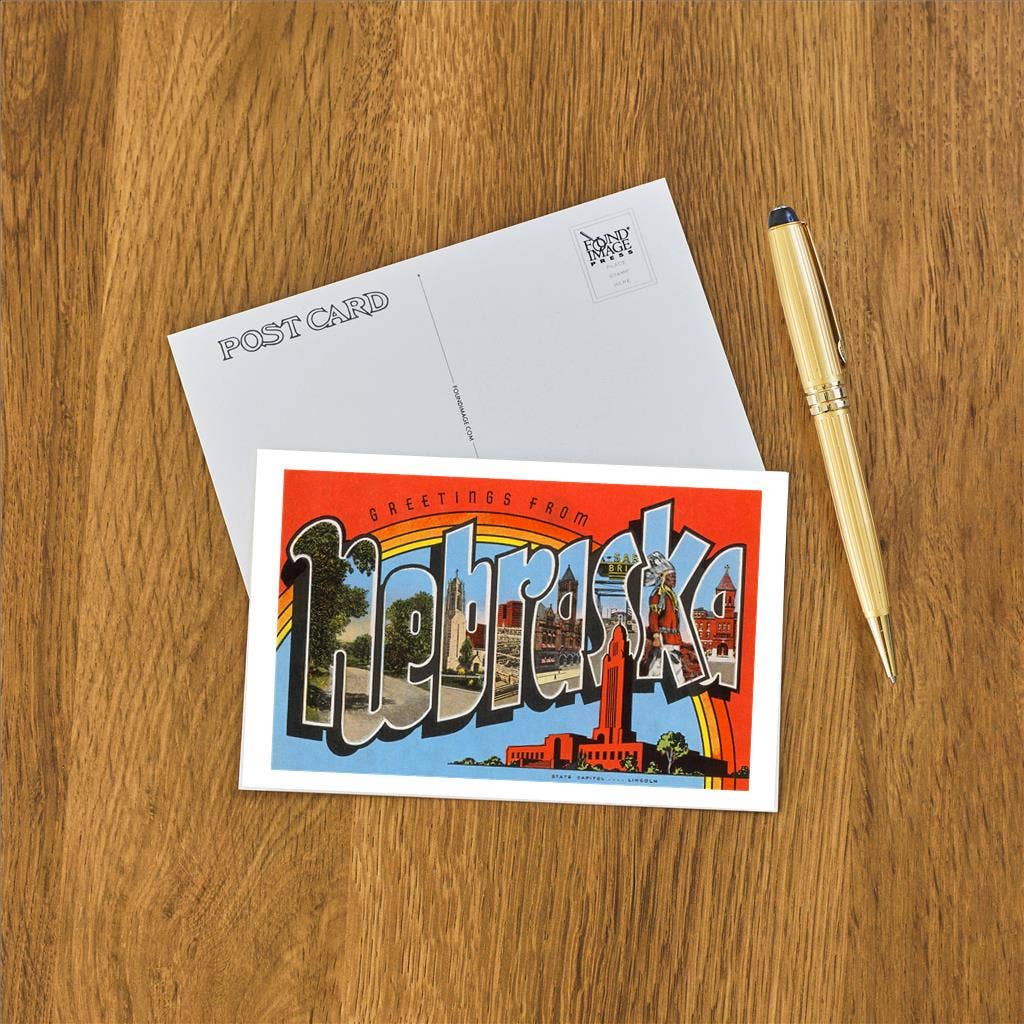 Greetings from Nebraska Postcard No. 5
