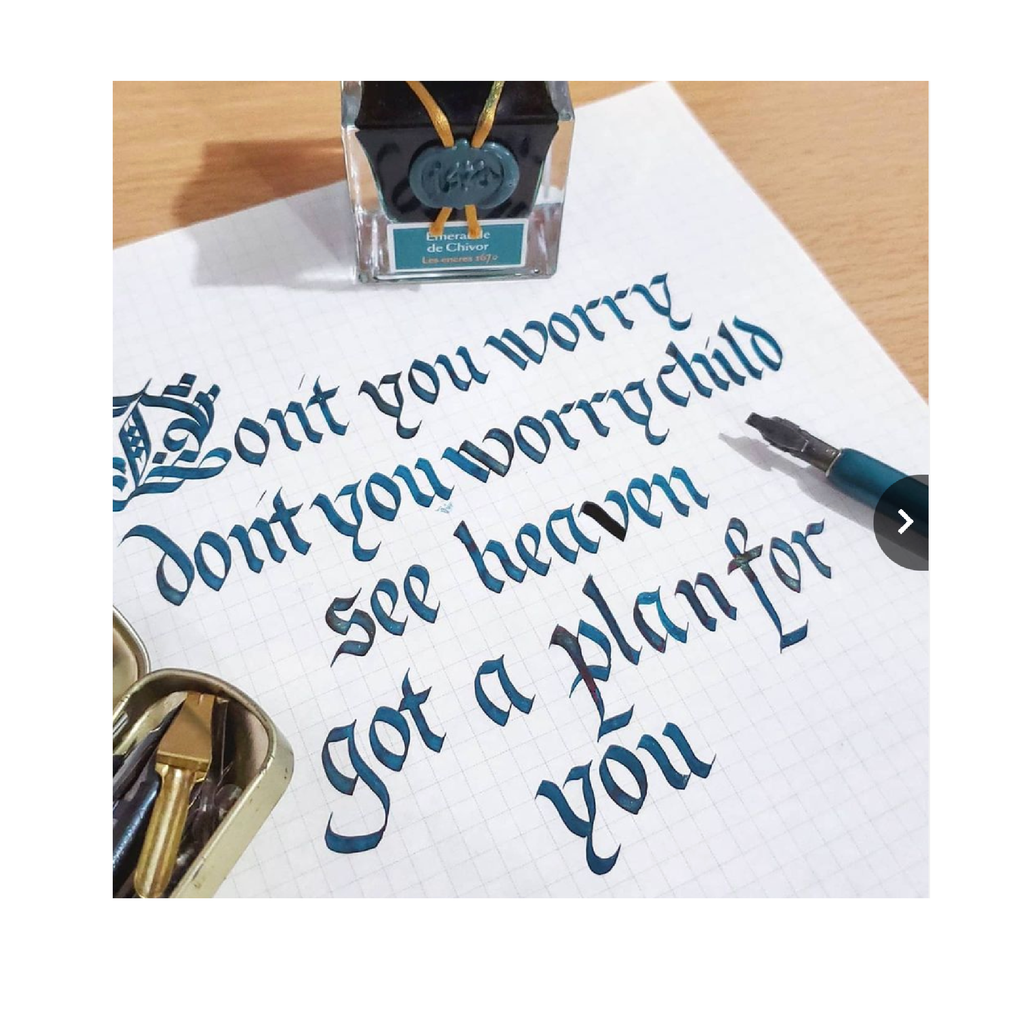 Brause Calligraphy Nib - Bandzug