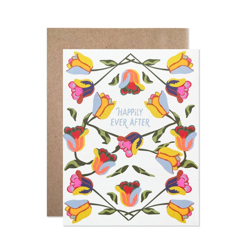 Happily Ever After Tulip Card