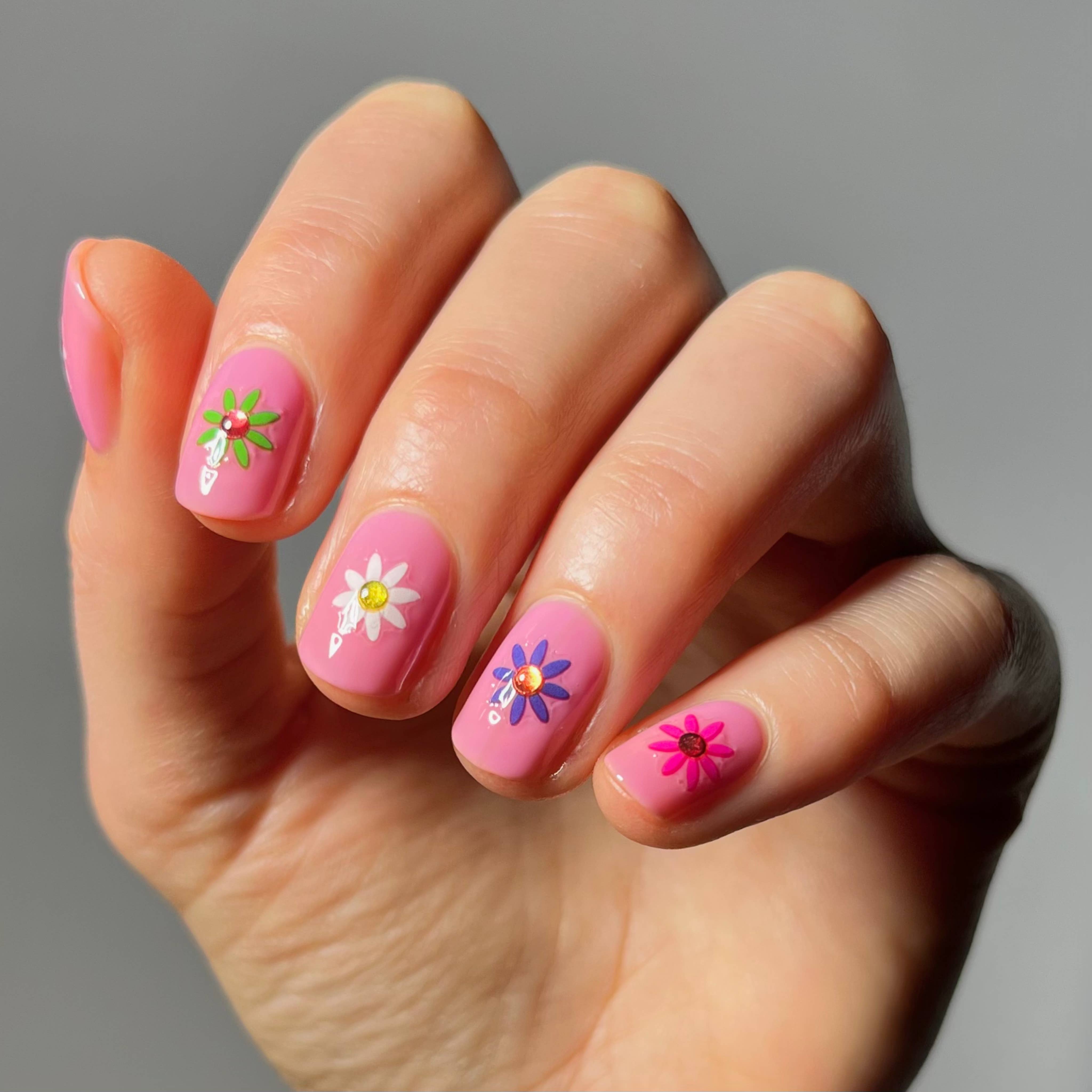 Nail Art Stickers / FLORETS