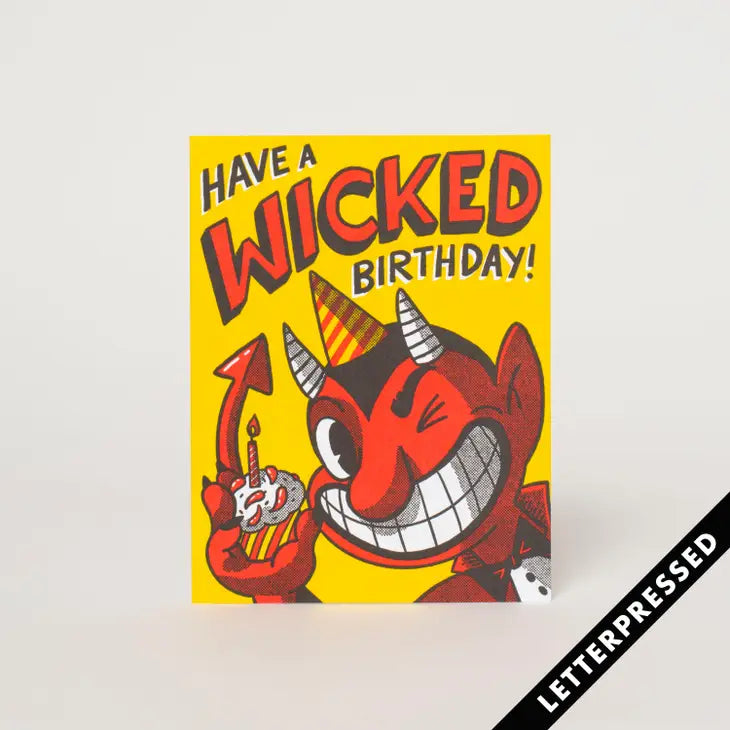 Have a Wicked Birthday Card