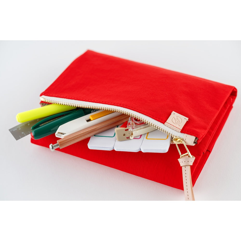 Hobonichi Techo Cover / A6 / Tragen: Red