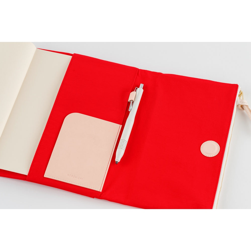 Hobonichi Techo Cover / A5 / Tragen: Red