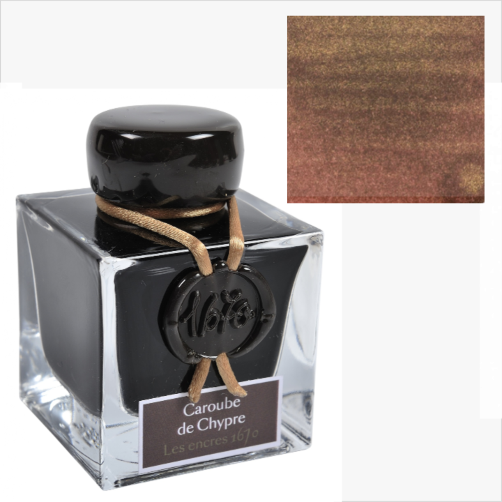 Herbin 1670 Ink with Gold Shimmer / 50ml / Various Colors