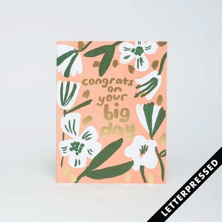 Congrats On Your Big Day Card