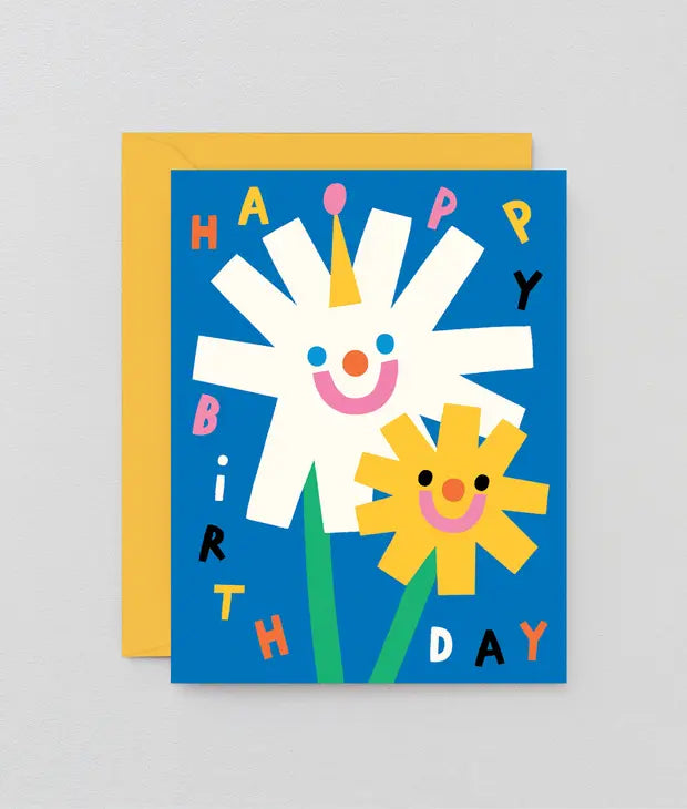 Birthday Flowers Card