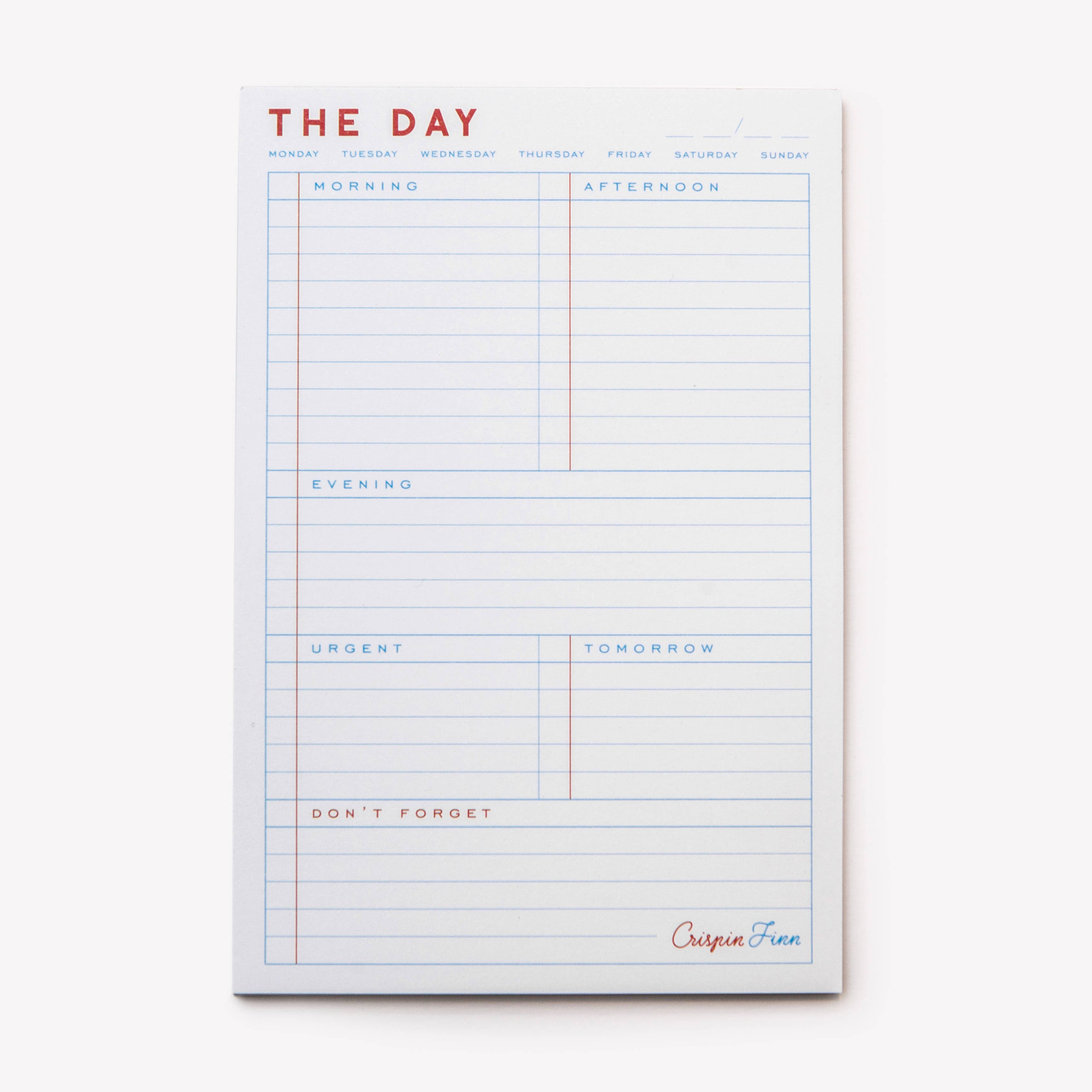 The Day Note Pad