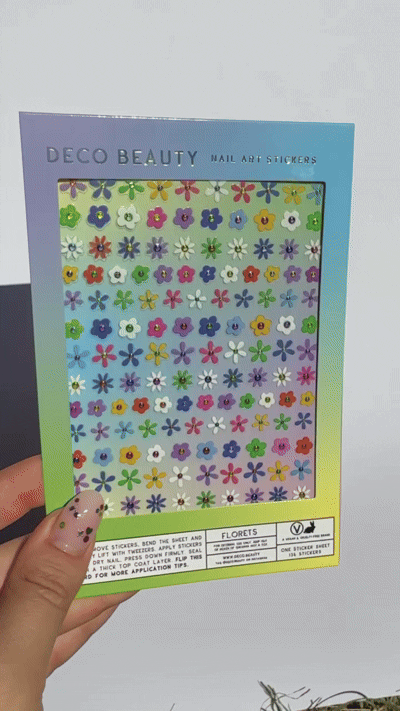 Nail Art Stickers / FLORETS