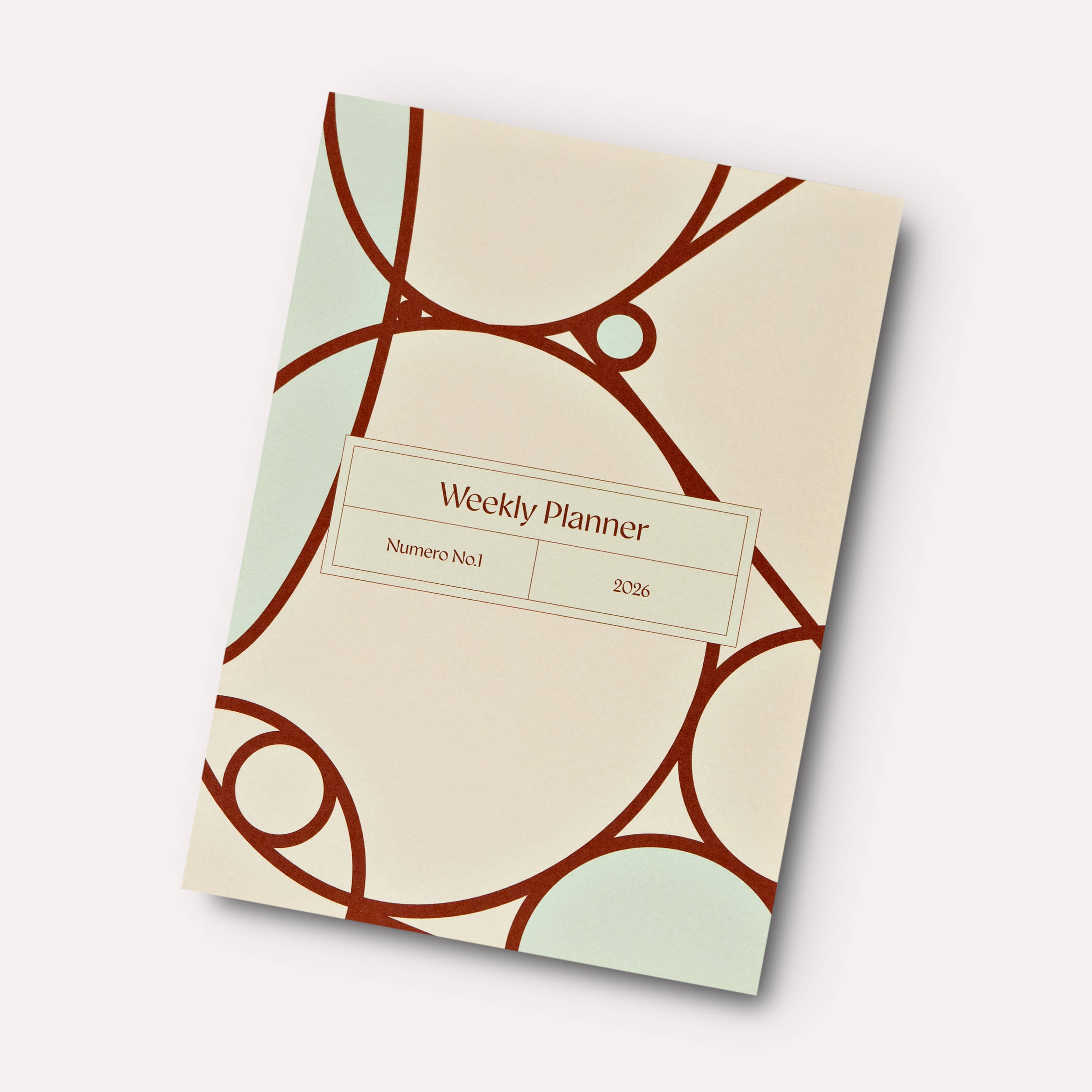 Numero 2026 Dated Weekly Planner Book
