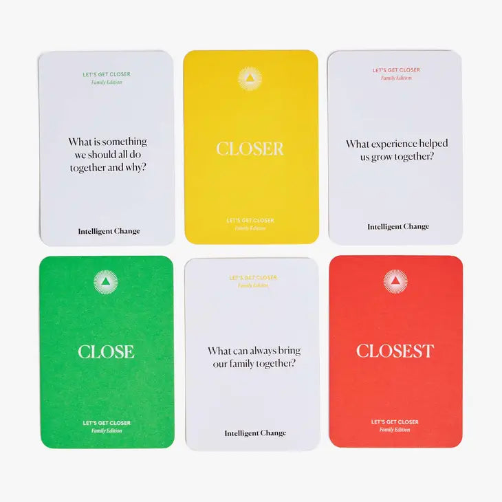 Let's Get Closer Card Game / Family Edition