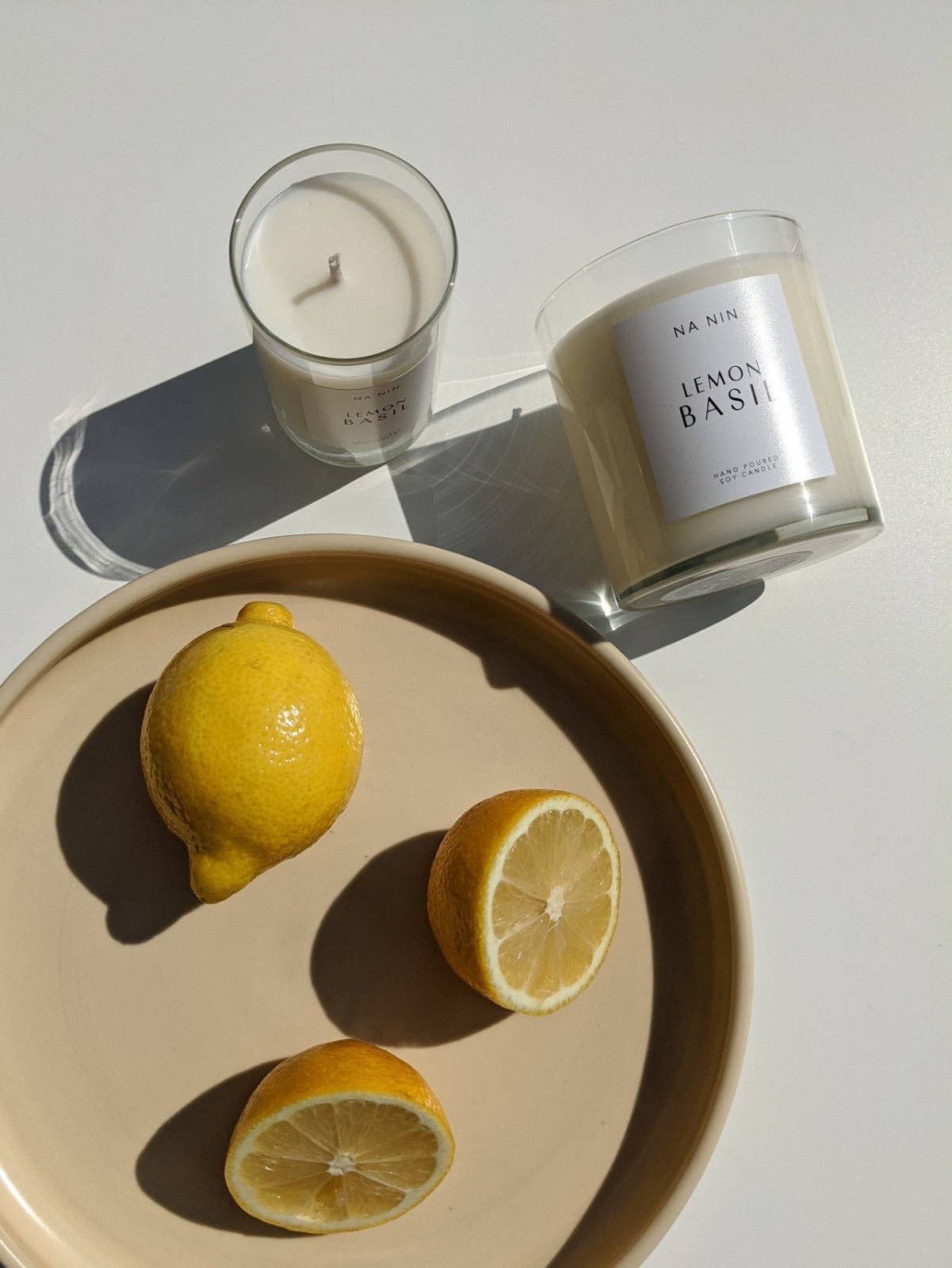 Lemon Basil Candle / 5oz