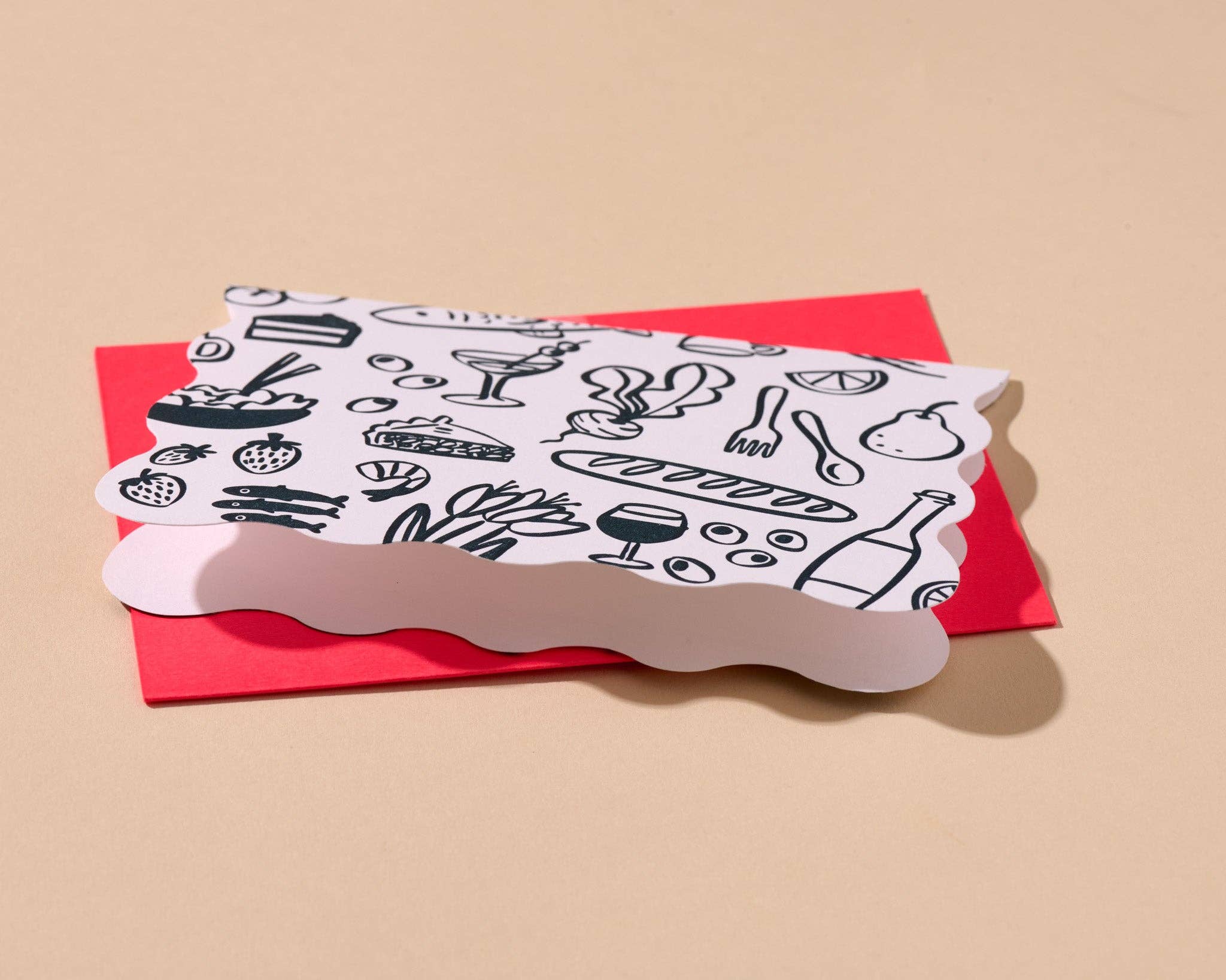 Letterpress Party Notecards / Set of 10