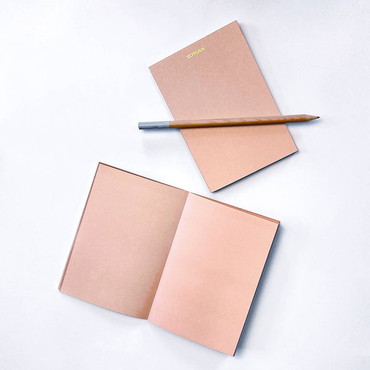 Blush Jotters with Gilded edge (set of 2)