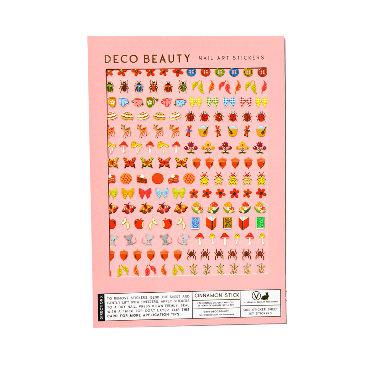 Nail Art Stickers / CINNAMON STICK