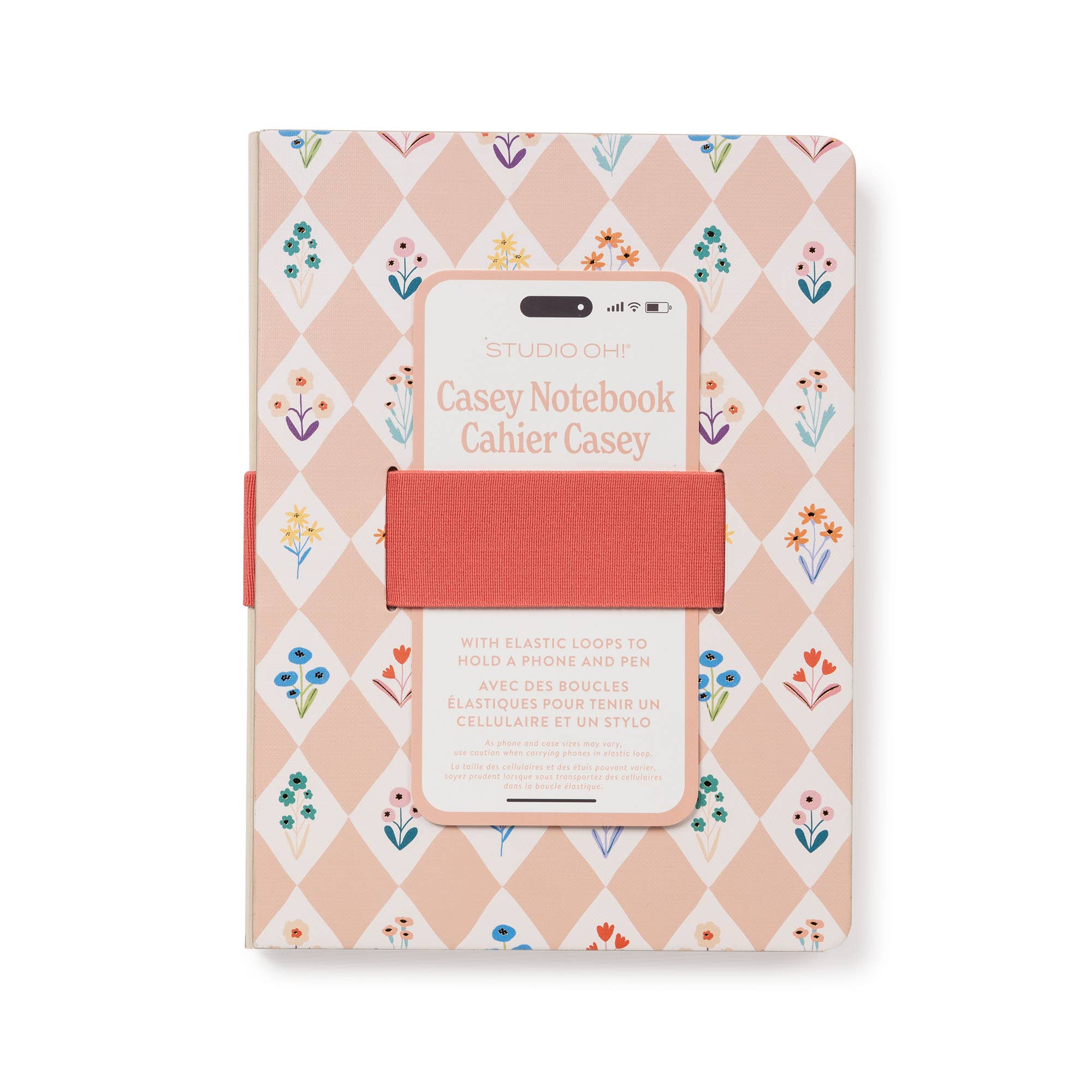 Meadow Lane Casey Notebook with Phone Loop