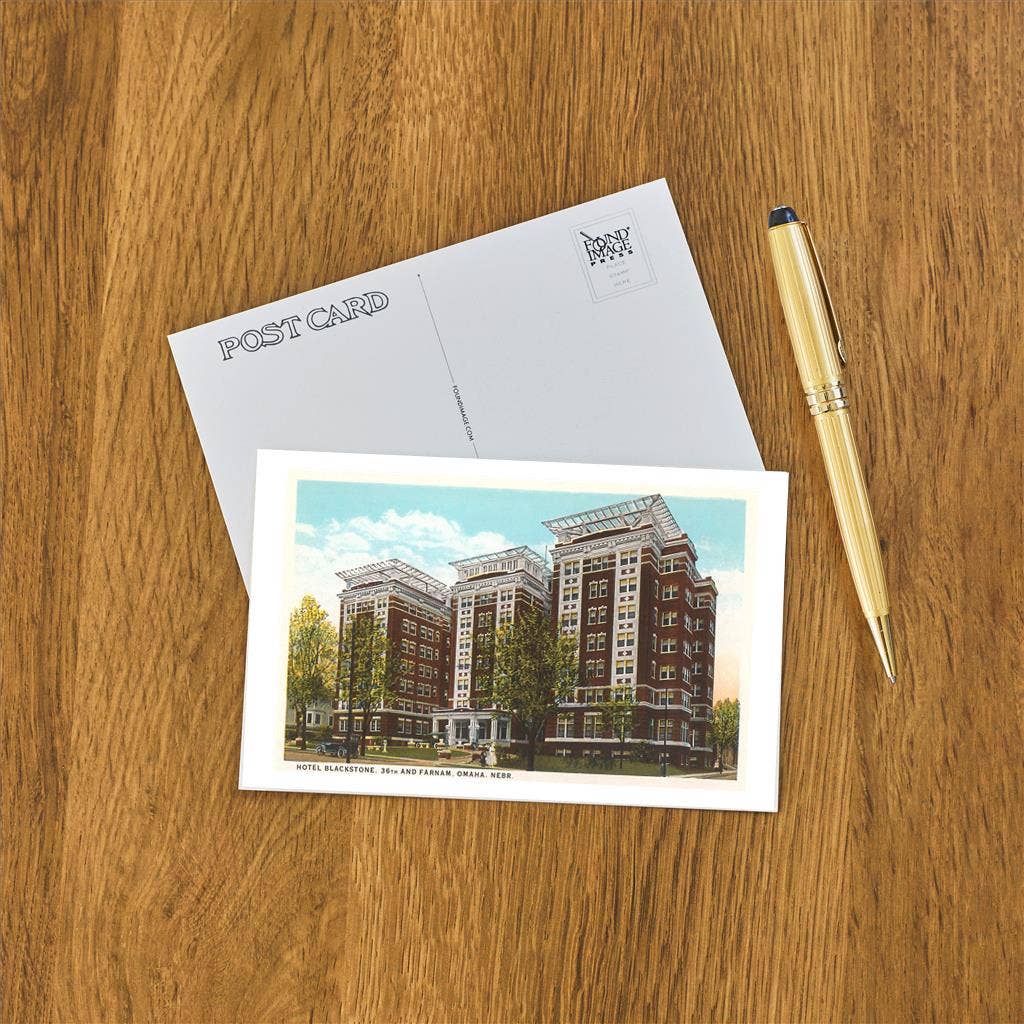 Omaha Hotel Blackstone Postcard
