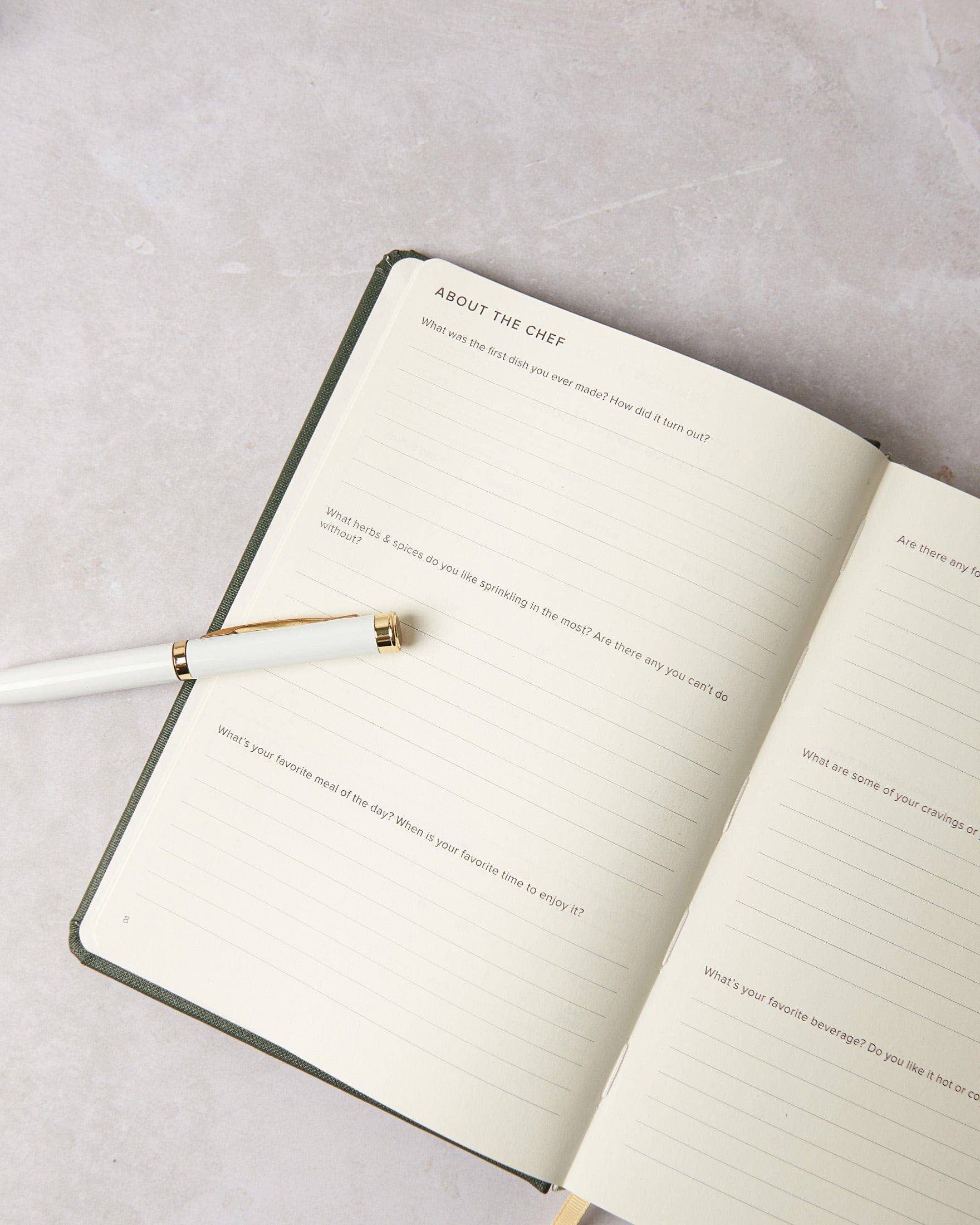 Recipe Journal / Pine