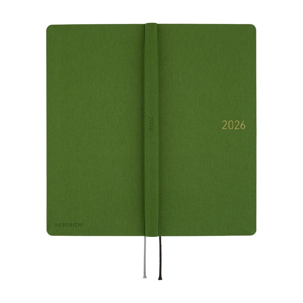 Coming Soon: Hobonichi Techo Weeks 2026 / Antique Green