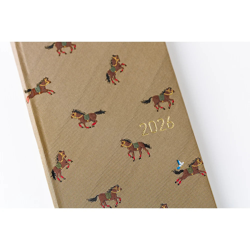 Coming Soon: Hobonichi Techo Weeks 2026 / Bow & Tie / Galloping Horses