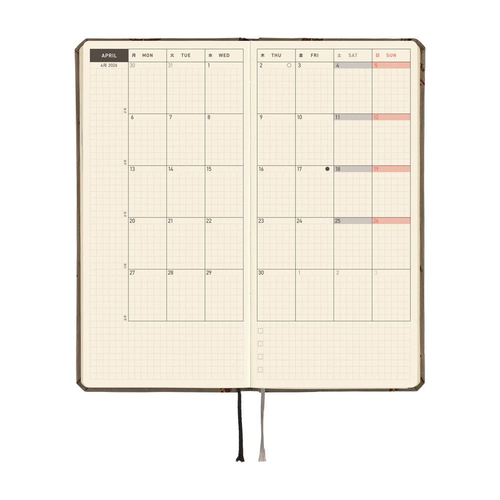 Coming Soon: Hobonichi Techo Weeks 2026 / Bow & Tie / Galloping Horses