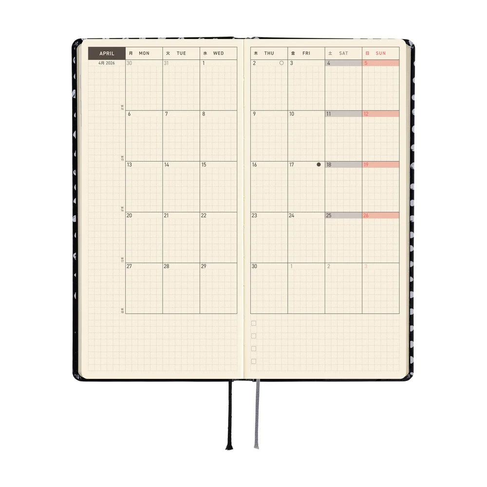 Coming Soon: Hobonichi Techo Weeks 2026 / Makoto Matsubayashi / Dot