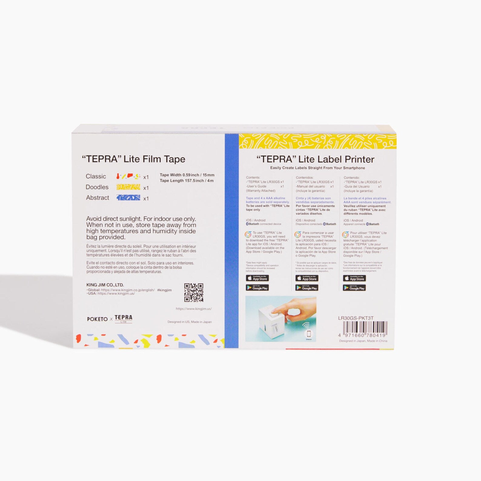 Label Printer / TEPRA x POKETO Special Collaboration Starter Pack