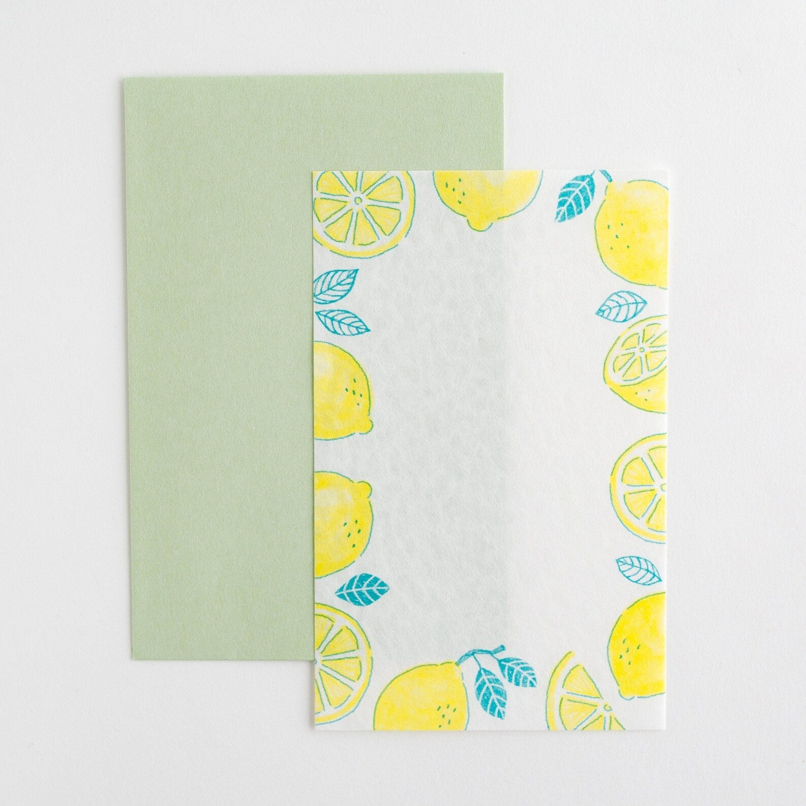 Furukawa Paper Washi Letter Set / Lemons