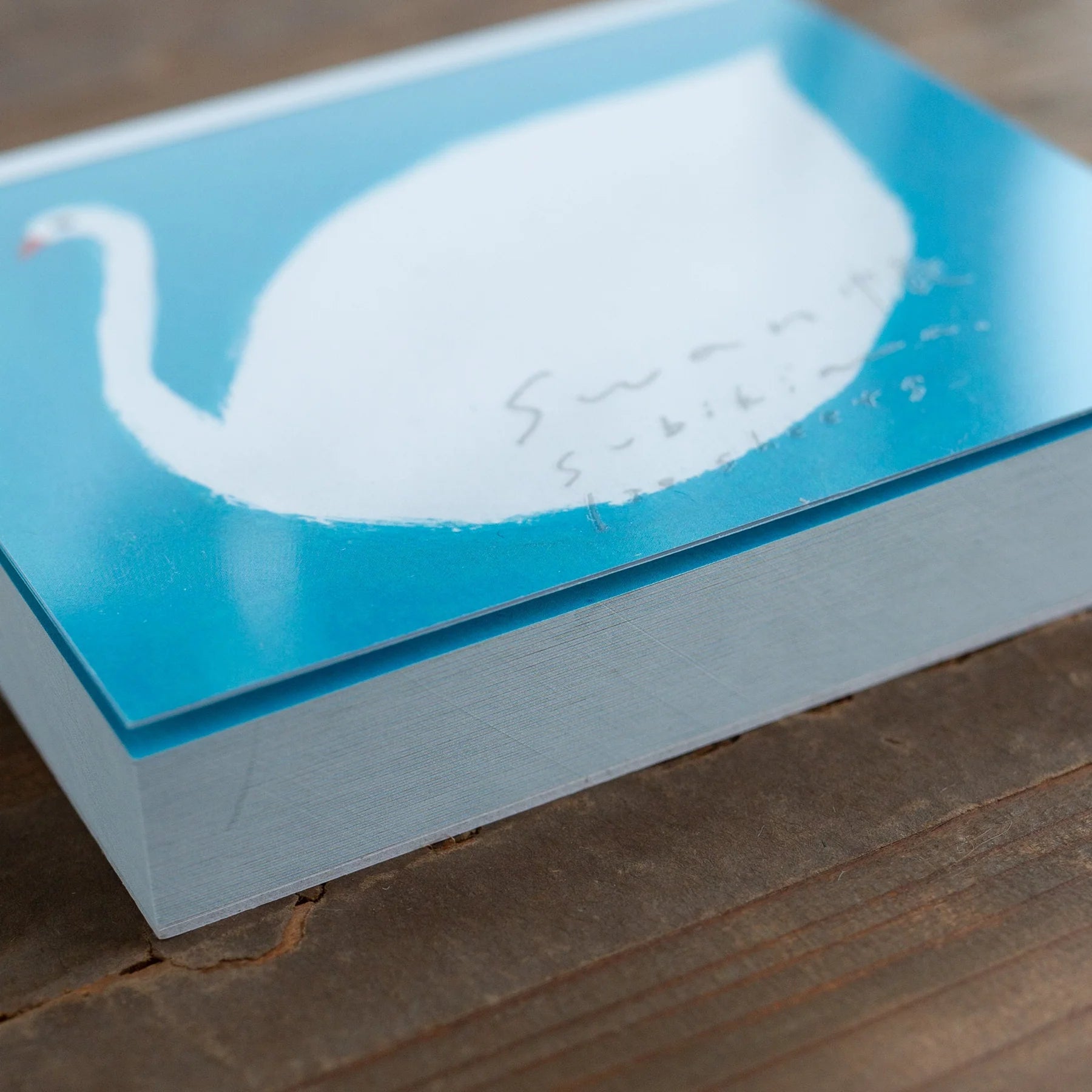 Swan Block Memo Pad