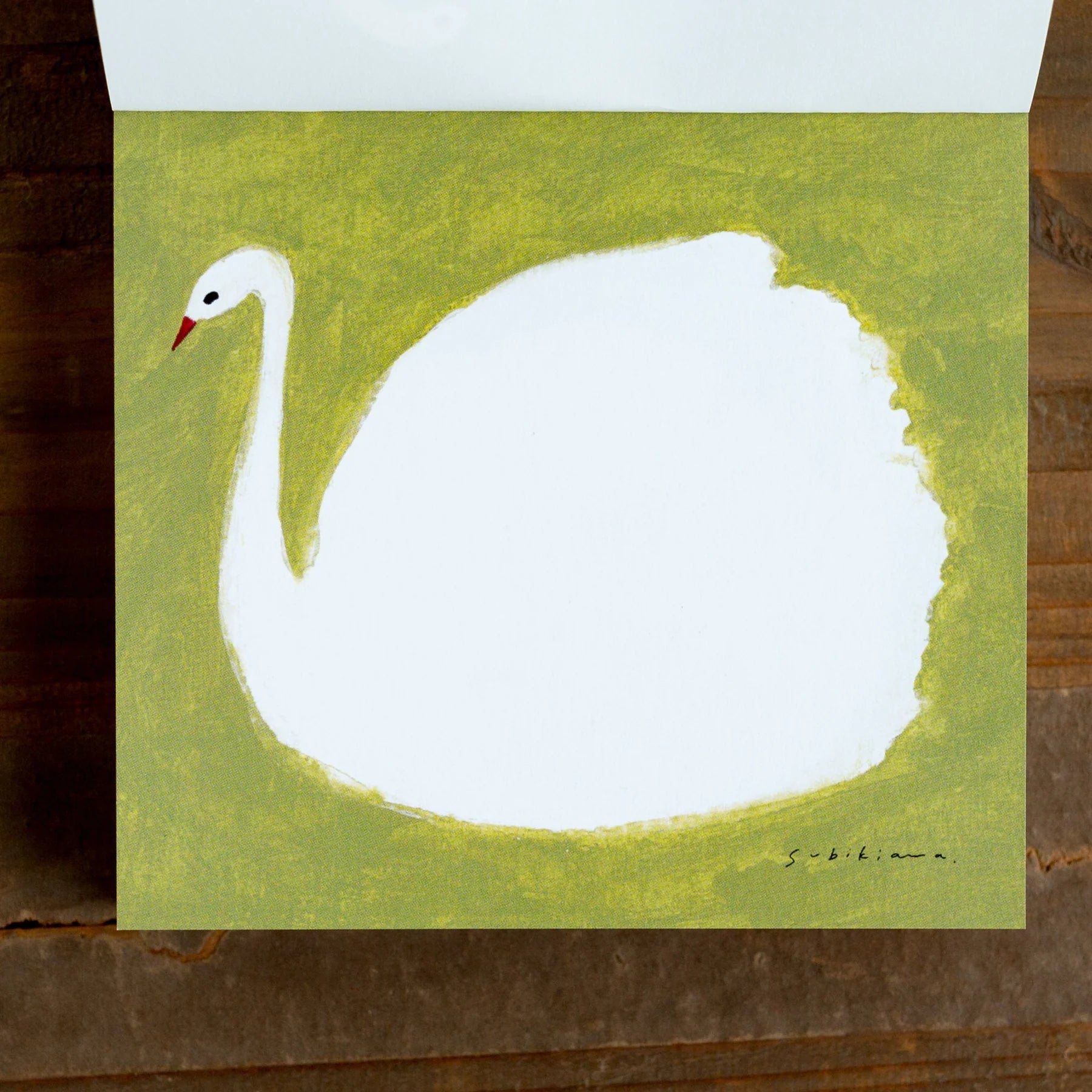 Swan Block Memo Pad