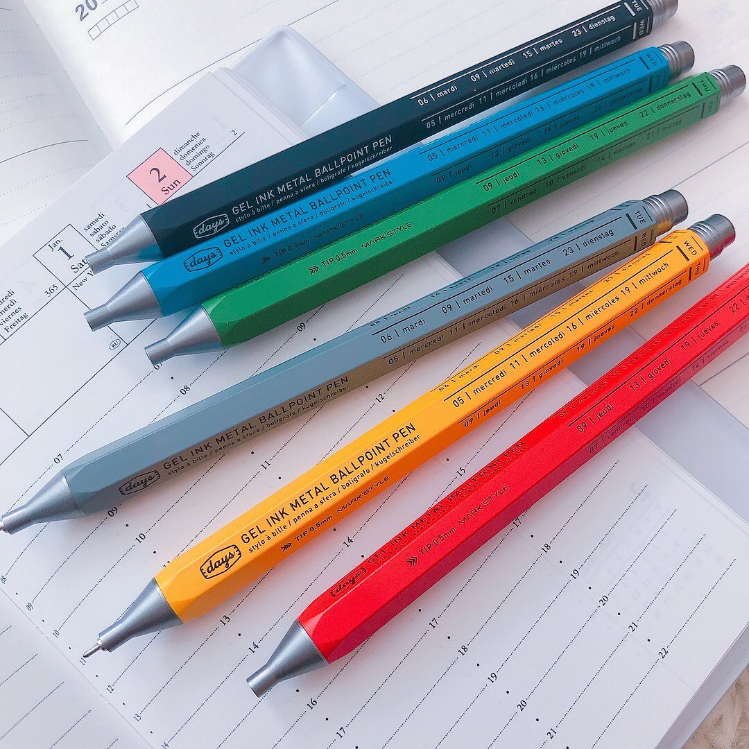 Mark Style Gel Metal Ballpoint Pen