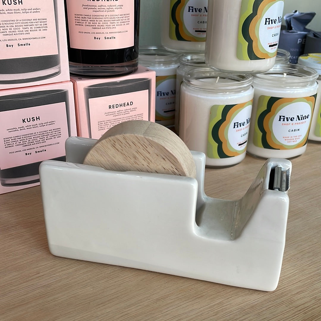 porcelain tape dispenser / medium