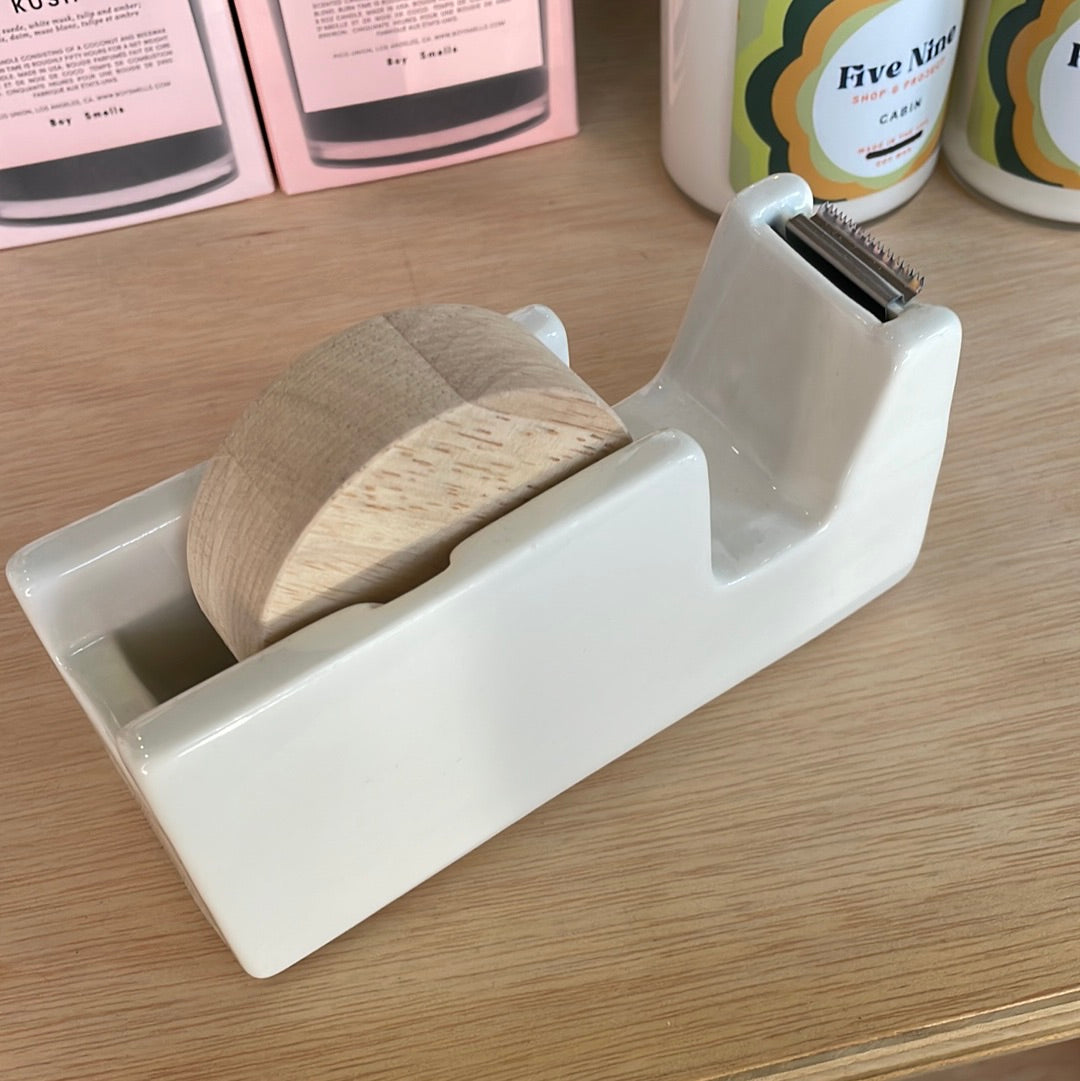 porcelain tape dispenser / medium