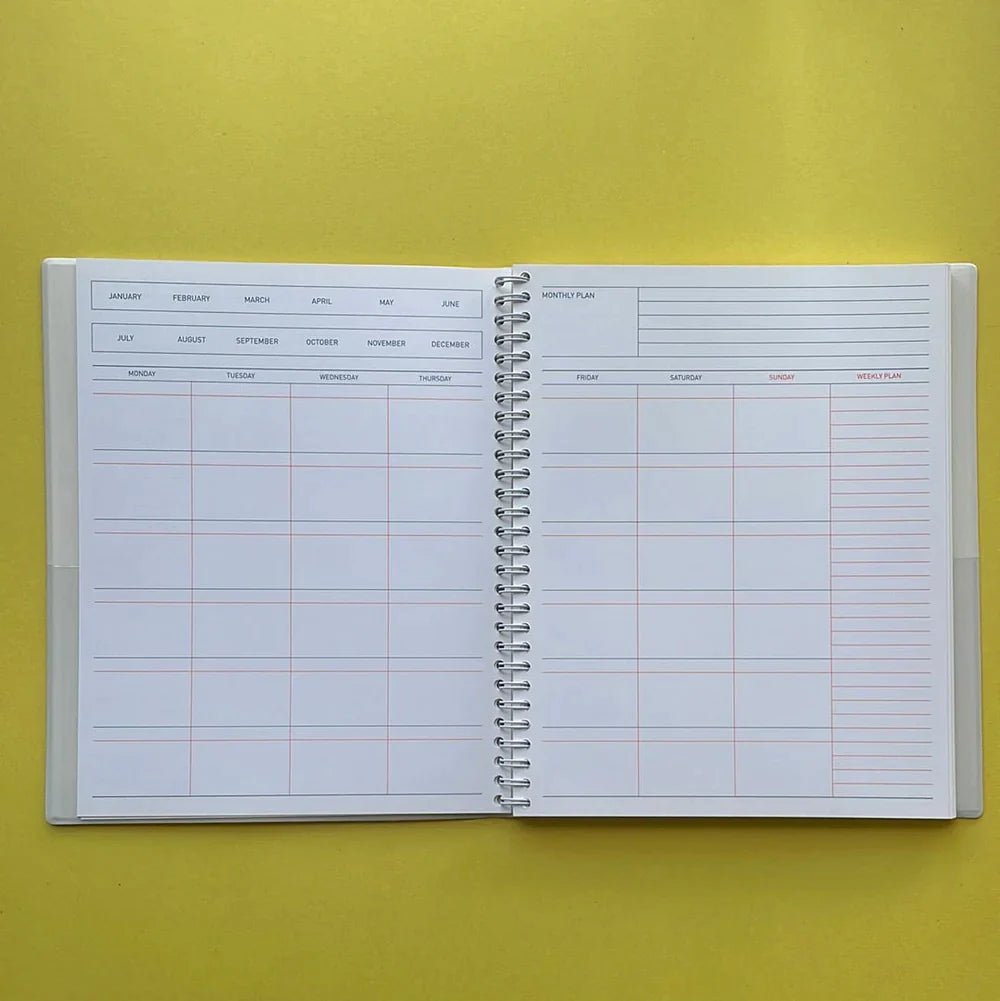 Small Draw Your Tomorrow Planner / Black