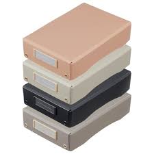 Lihit Lab Roomy Desk Tray A5 Size / Beige