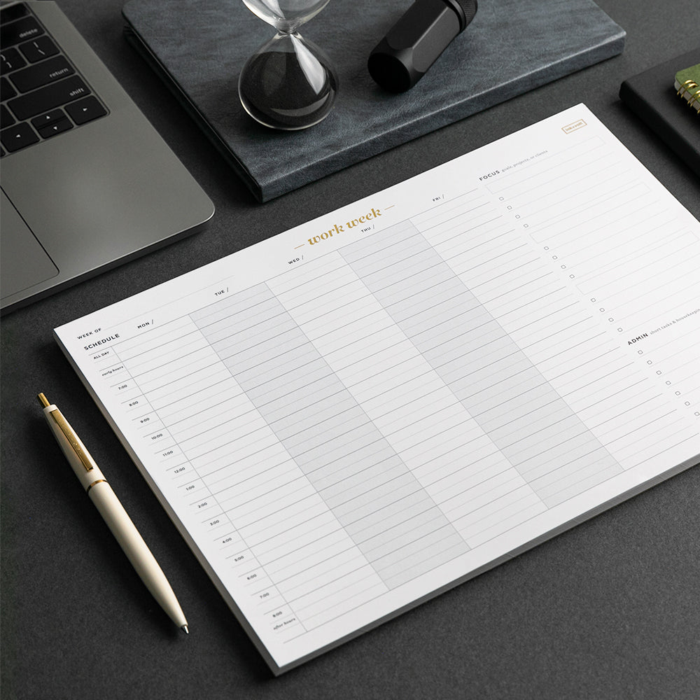 Work Week Deskpad